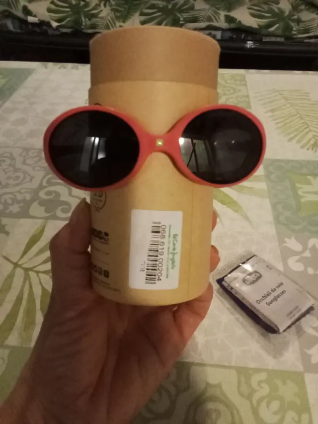 Gafas de sol Ki et La niña 0-18 meses rosa fucsia