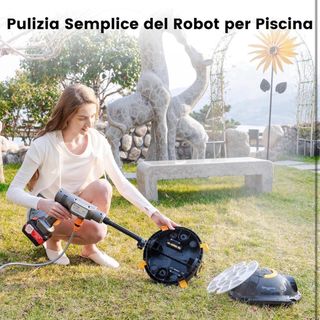 robot pulitore piscina evercross bot robottino