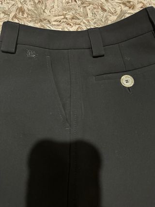 Traje Burberry Mujer azul noche crepe