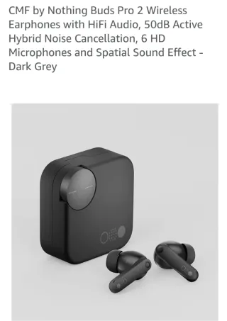 Cuffie Bluetooth Nothing Ear (1) Nere