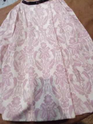 Falda regional Castellonera rosa y blanca