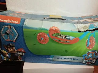 Patinete Patrulla Canina 3 ruedas.