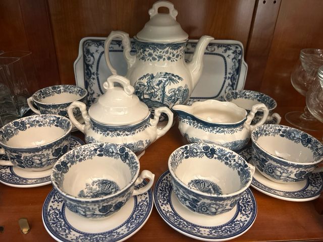 La Cartuja de Sevilla - Stoviglie blu e bianche