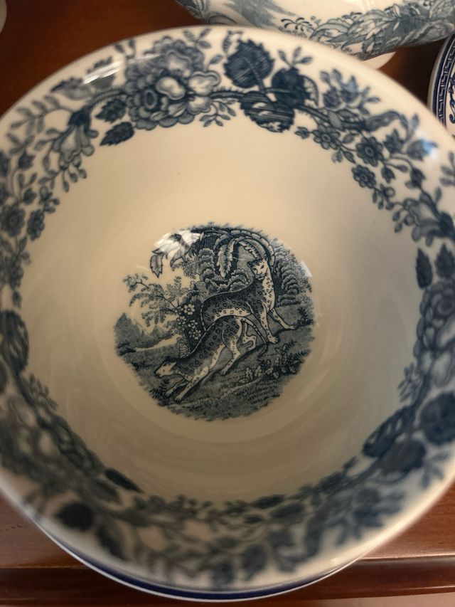 La Cartuja de Sevilla - Stoviglie blu e bianche