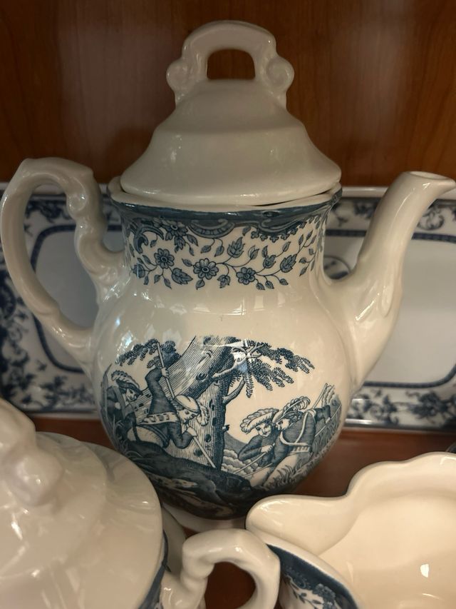 La Cartuja de Sevilla - Stoviglie blu e bianche