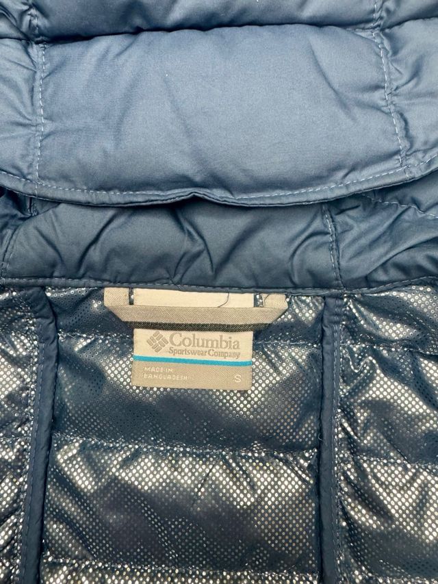 Chaqueta Columbia azul Hombre con capucha