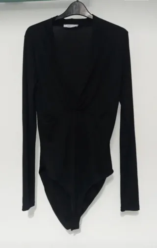 Body Zara Negro Talla M