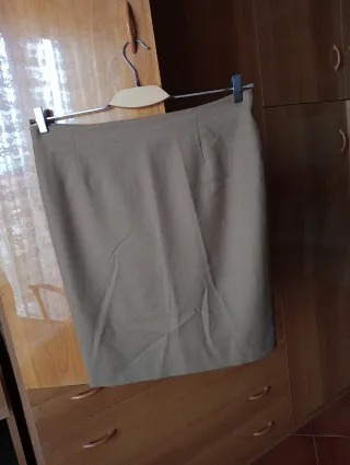 Gonna lana Marina Rinaldi beige