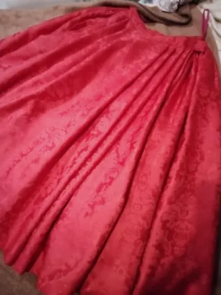 Falda regional Castellonera roja