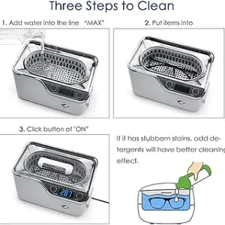 Pulitore Ultrasuoni 600ml 42kHz