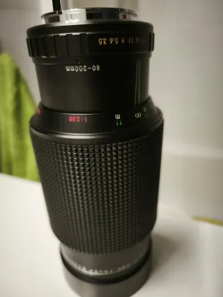 Objetivo Hanimex 80-200mm f/3.5