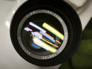 Objetivo Hanimex 80-200mm f/3.5