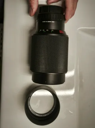 Objetivo Hanimex 80-200mm f/3.5