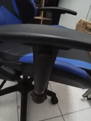 Silla Gaming Predator Negra y Azul