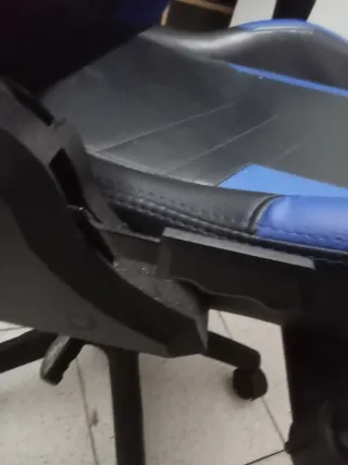 Silla Gaming Predator Negra y Azul