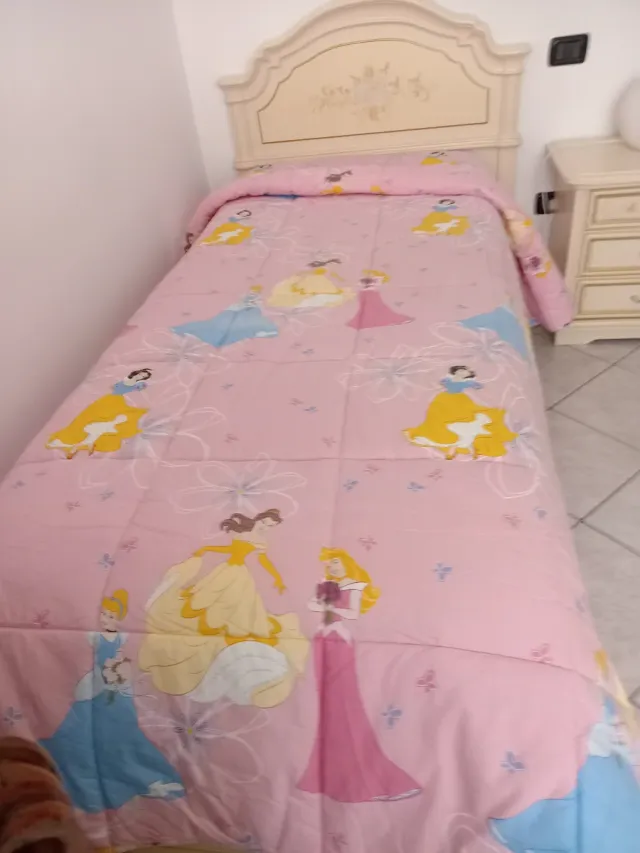 Trapunta singola principesse Disney