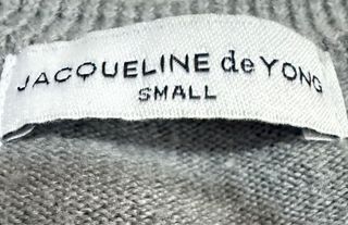 Cardigan donna pois grigio