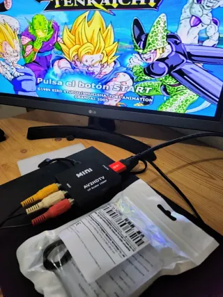 Convertidor AV-RCA y wii hdmi consolas