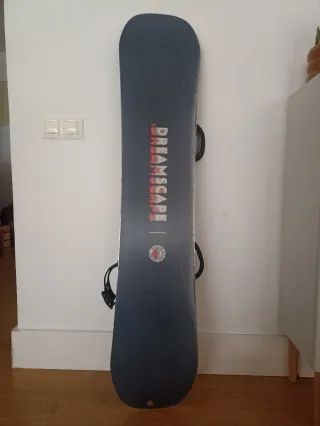 Tabla Snowboard 135cm con Fijaciones para niños.