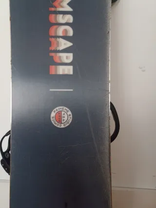 Tabla Snowboard 135cm con Fijaciones para niños.