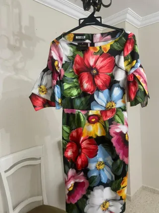 Vestido estampado floral