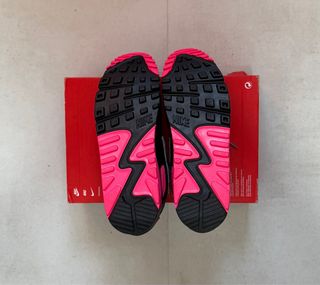 Nike Air Max 90 Wolf Grey Hyper Pink