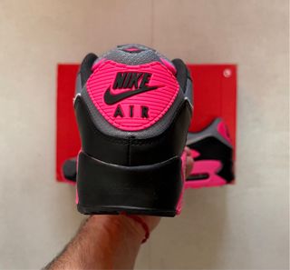 Nike Air Max 90 Wolf Grey Hyper Pink