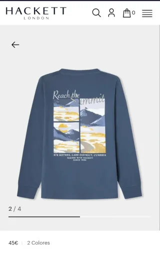 69 camisetas Hackett niño NUEVAS – 30€/ud –