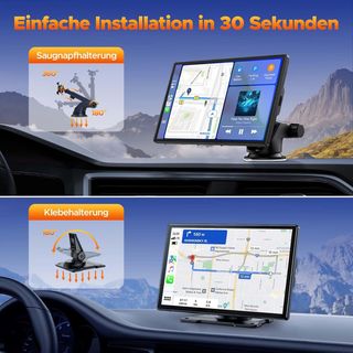 Radio car play Portátil 9 Inalámbrica