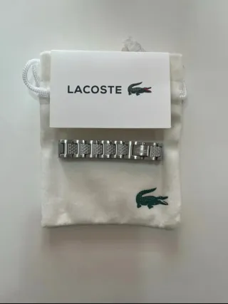 Pulsera Lacoste Plateada