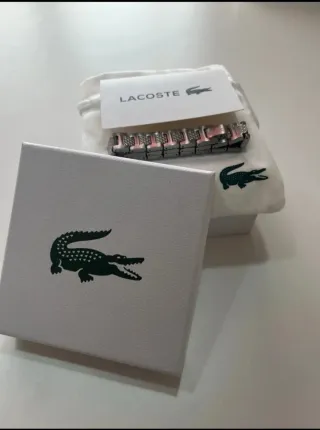 Pulsera Lacoste Plateada