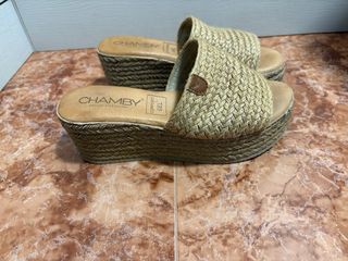 Sandalias Chamby Gel Beige/Marrón