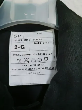 Chaqueta UME Negra Talla 4