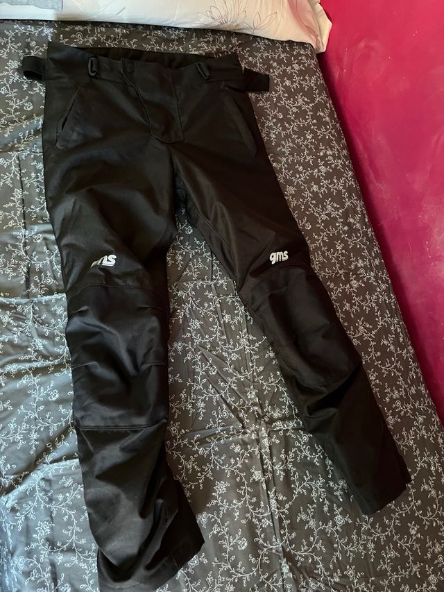 Pantalón Moto GMS Invierno Negro Talla S
