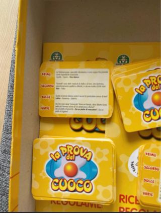 Gioco da tavolo La Prova del Cuoco