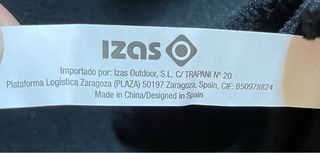 Forro Polar Izas Negro a Estrenar