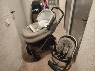 Trío Peg Perego: Capazo, Silla y Grupo 0