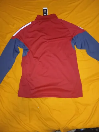 Conjunto Adidas Arsenal Gris y Rojo