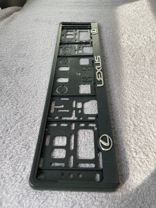 Portamatriculas Lexus 3D