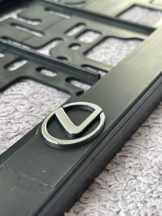 Portamatriculas Lexus 3D