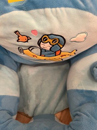 Sillón de apoyo para bebés azul