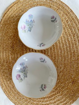 Coppia Coppe Dessert Richard Ginori