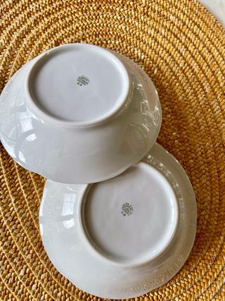 Coppia Coppe Dessert Richard Ginori