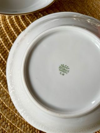 Coppia Coppe Dessert Richard Ginori