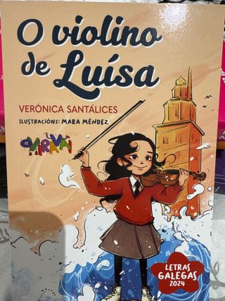 O violino de Luísa - Libro infantil