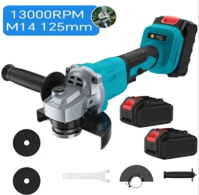 Lixadeira Angular Sem Fio com 2 Baterias