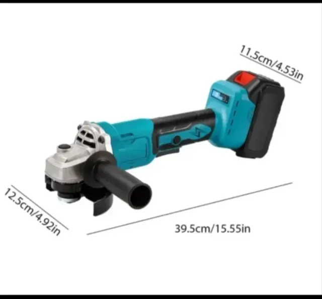 Lixadeira Angular Sem Fio com 2 Baterias