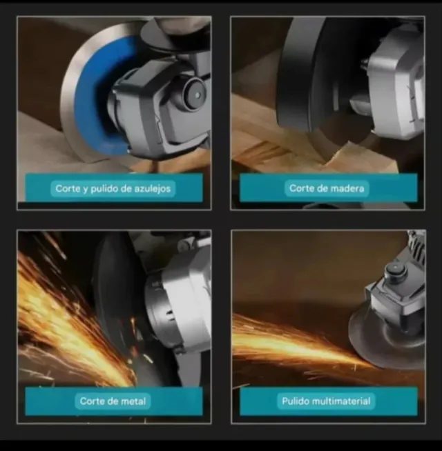 Lixadeira Angular Sem Fio com 2 Baterias