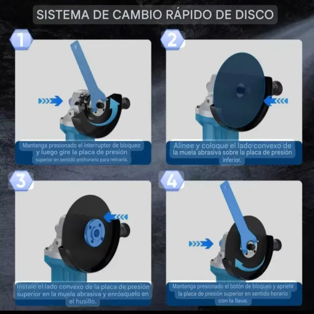 Lixadeira Angular Sem Fio com 2 Baterias