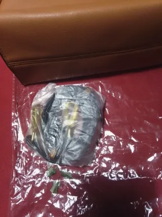 Bolso de piel marrón